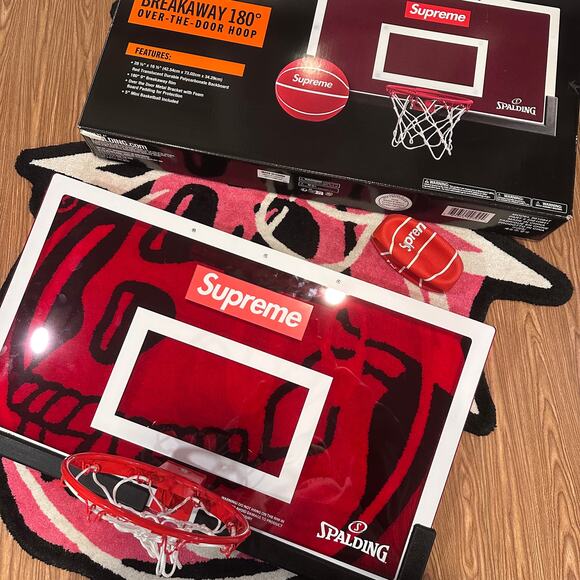Supreme x Spalding Mini Basketball Hoop - Used - Picture 1 of 16